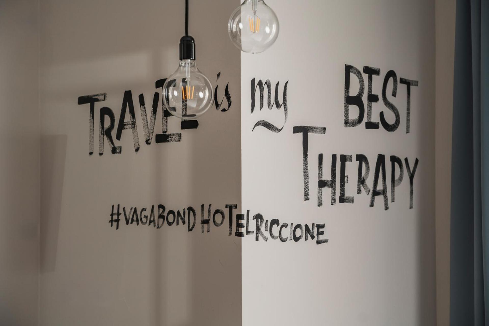 Hotel Vagabond Riccione Esterno foto